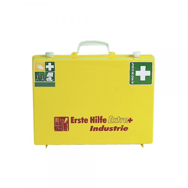 Erste-Hilfe-Koffer Extra+Industrie, DIN 13157,gelb
