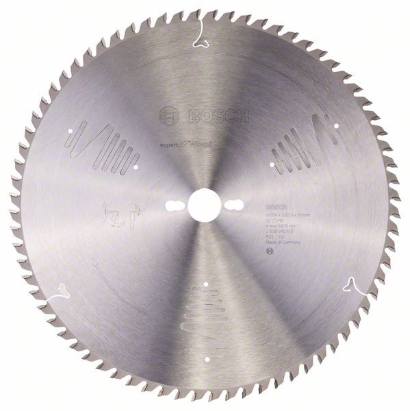 BOSCH KREISSÄGEBLATT EXPERT FOR WOOD, 350 X 30 X 3,5 MM, 72