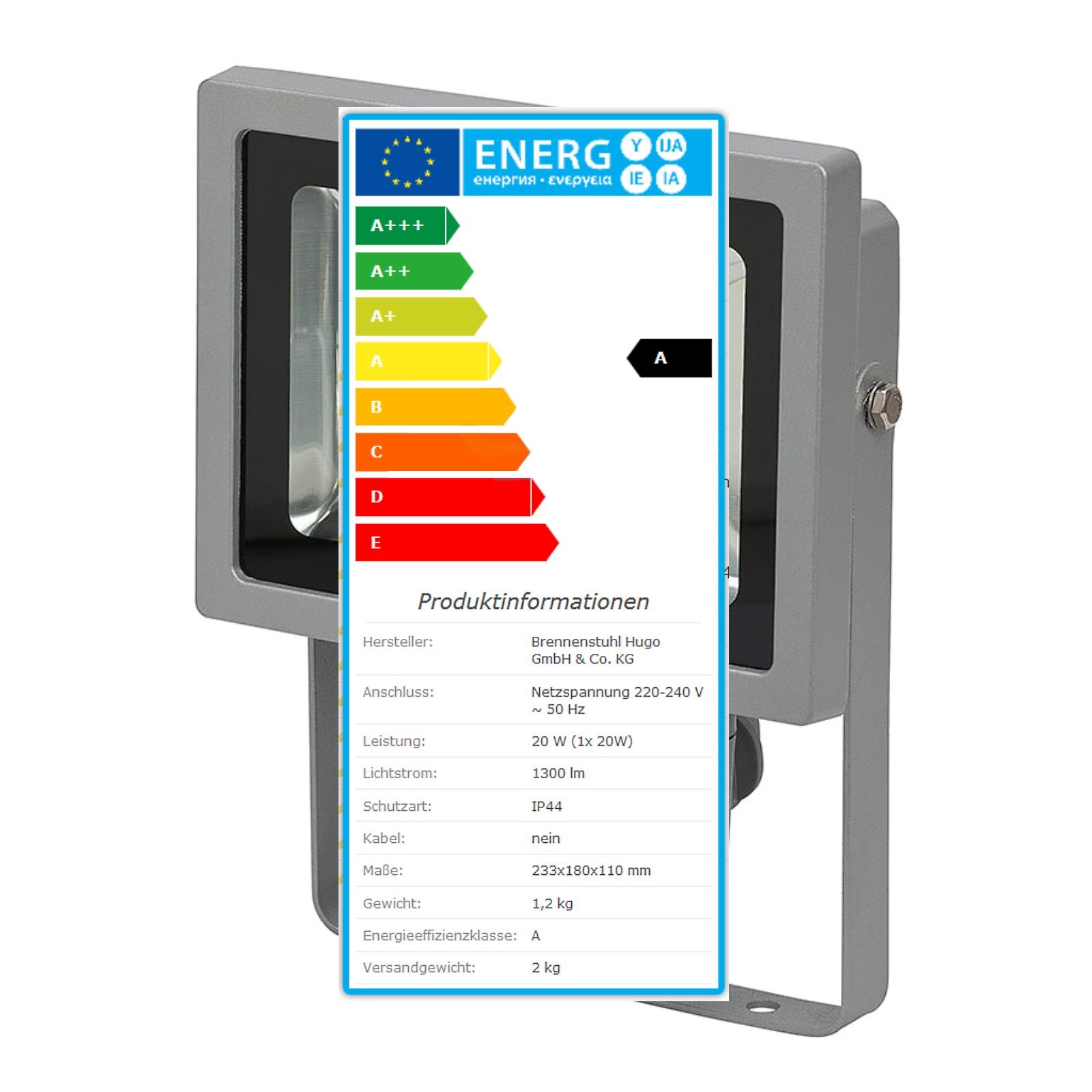 Brennenstuhl chip led leuchte