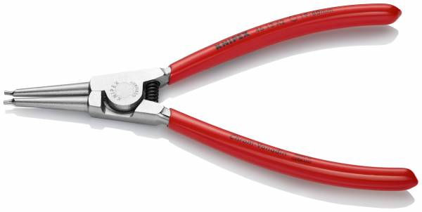 KNIPEX 46 13 A1 Sicherungsringzange für Außenringe auf Wellen 140 mm verchromt mit Kunststoff überzo