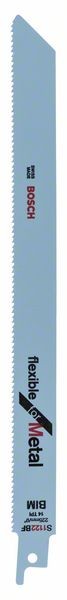 BOSCH SÄBELSÄGEBLATT S 1122 BF, FLEXIBLE FOR METAL, 100ER-PACK