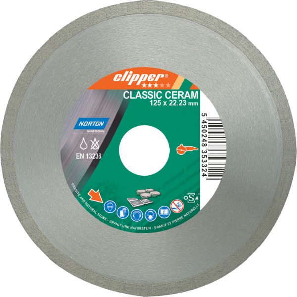 Clipper Diamant-Trenn CLACeram 1670 125x22,23 mm