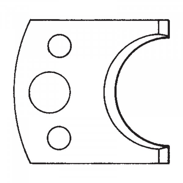 scheppach Abweiser Paar 63207398 ID.-NR. 100 129 148 wie Leitz 026393