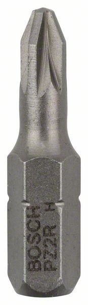 BOSCH SCHRAUBERBIT EXTRA-HART, REDUZIERT PZ2R, 25 MM, 25ER-PACK