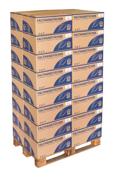 32 x 5000 Handtuchpapier grün 1-lagig 25x23cm Z/V-Falz RC Papierhandtuch