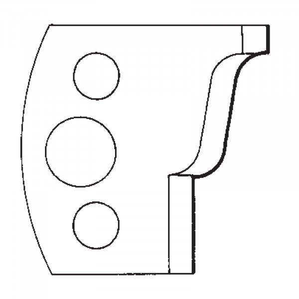 scheppach Abweiser Paar 63207781 ID.-NR. 100 129 131 wie Leitz 026331