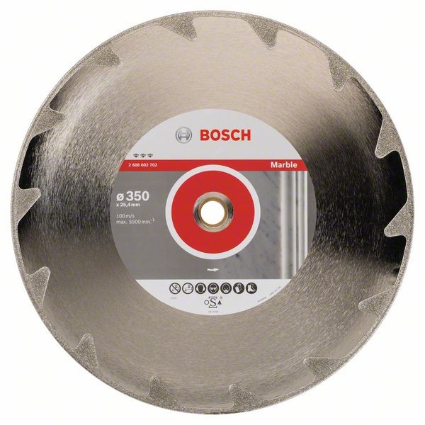 BOSCH DIAMANTTRENNSCHEIBE BEST FOR MARBLE 350 X 25,40 X 2,6 X 5 MM