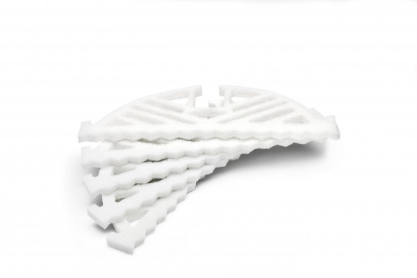 Reinigungspad weiss