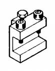 PROXXON Stahlhalter-Element (einzeln) für PD 400 24416 MPN: 24416