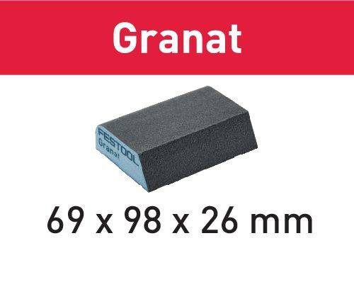 Festool Schleifblock 69x98x26 120 CO GR/6 Granat 201084