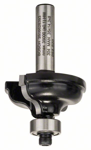 BOSCH PROFILFRÄSER A 8 MM, R1 4,8 MM, B 11 MM, L 14,3 MM, G 57 MM