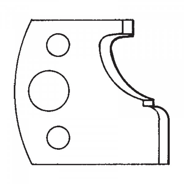 scheppach Profilmesser Paar 63207344 ID.-NR. 100 129 044wie Leitz 026182