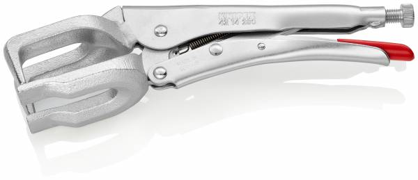 KNIPEX 42 14 280 Schweiß-Gripzange 280 mm glanzverzinkt
