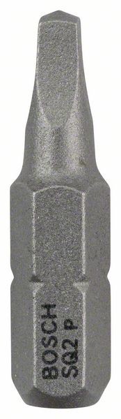 BOSCH SCHRAUBERBIT EXTRA-HART, R2, 25 MM, 25ER-PACK