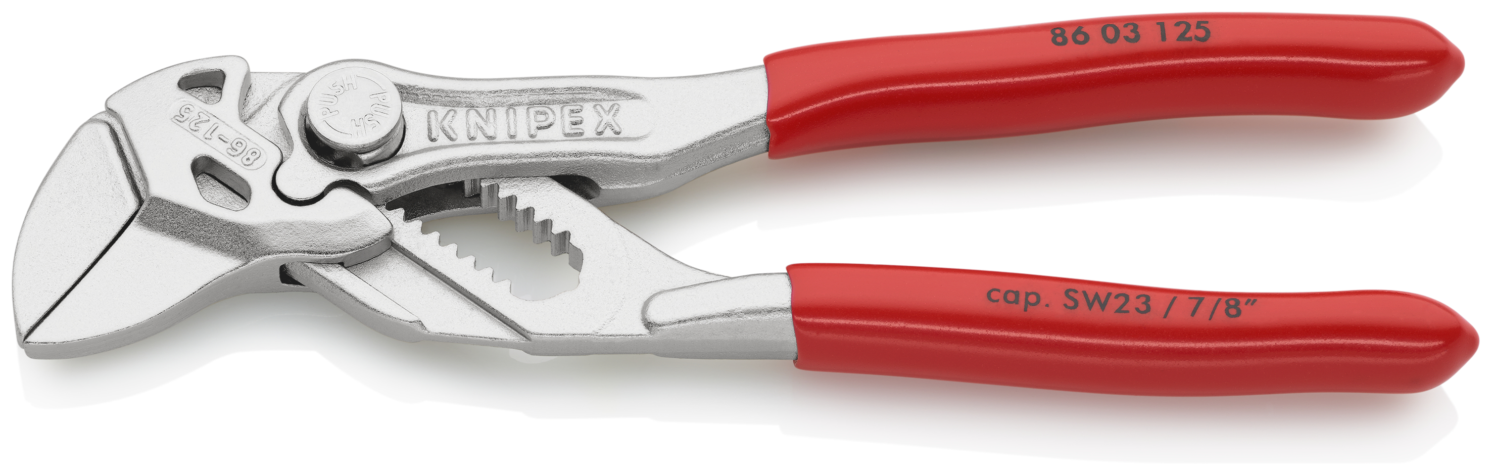 KNIPEX 86 03 125 Zangenschlüssel Zange und Schraubenschlüssel in | CBdirekt  Profi-Shop für Werkzeug / Sanitär / Garten