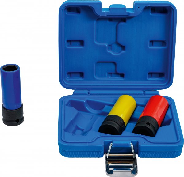 BGS Kraft-Schoneinsatz-Satz 1/2" SW 17/19/21 3tlg.