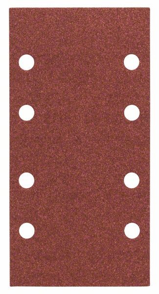 BOSCH SCHLEIFBLATT-SET EXPERT FOR WOOD, 8 LÖCHER, 93 X 186 MM, 60, 120, 180, 10er Pack