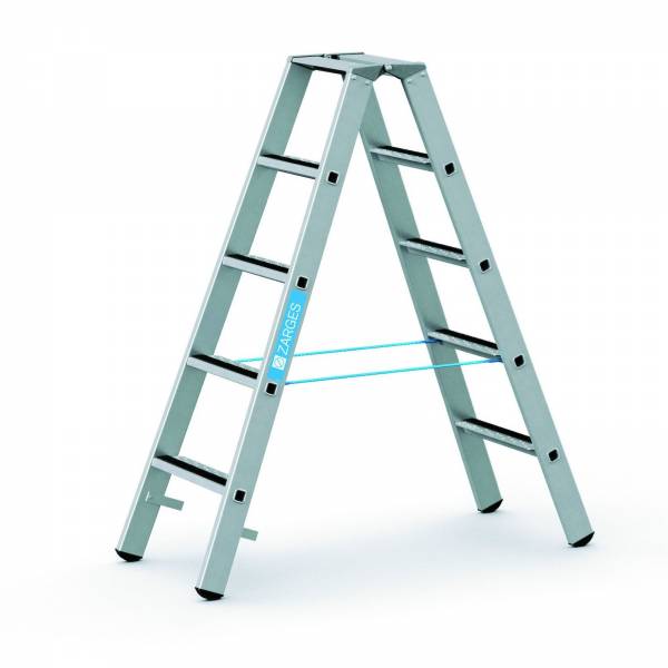 Zarges R13step B - LM-Stufen-Stehleiter 2 x 5 Stufen 41553