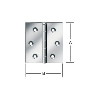 Scharniere käntig 80x80M M Nr. 503080Z Scharniere käntig 80x80M M Nr. 503080Z