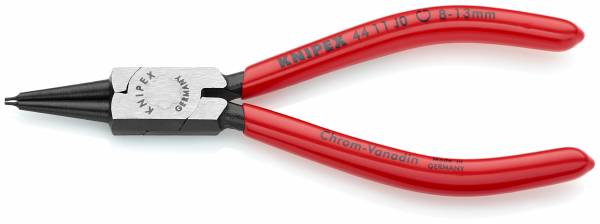 KNIPEX 44 11 J0 SB Sicherungsringzange für Innenringe in Bohrungen 140 mm schwarz atramentiert mit K