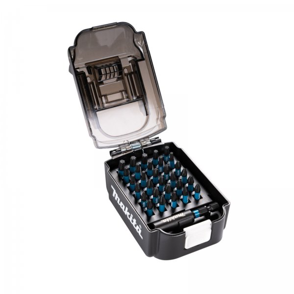 Makita Impact Black-Bit-Set in Akku-Box 31tlg. Bitbox Bitsortiment inkl. Bithalter E-03084