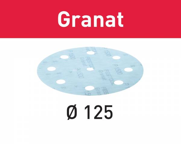 Festool Schleifscheibe STF D125/8 P800-P1500 GR/50 Granat AUSWAHL