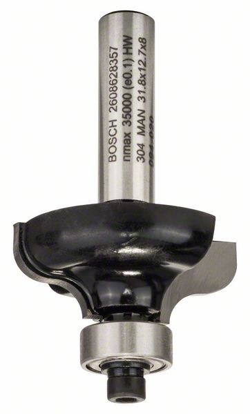 BOSCH PROFILFRÄSER G 8 MM, R1 4,8 MM, D 31,8 MM, L 12,4 MM, G 54 MM