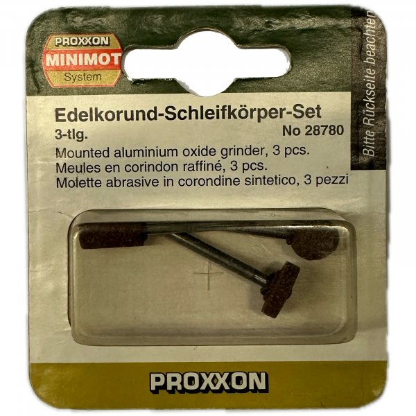 PROXXON Schleifkörper-Edelkorund-Set zu 3 Stück