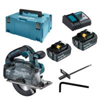 Makita Akku-Metallkreissäge 18V DCS553RTJ inkl. 2x Akku 5,0Ah + Ladegerät im MAKPAC Makita Akku-Metallkreissäge 18V DCS553RTJ inkl. 2x Akku 5,0Ah + Ladegerät im MAKPAC