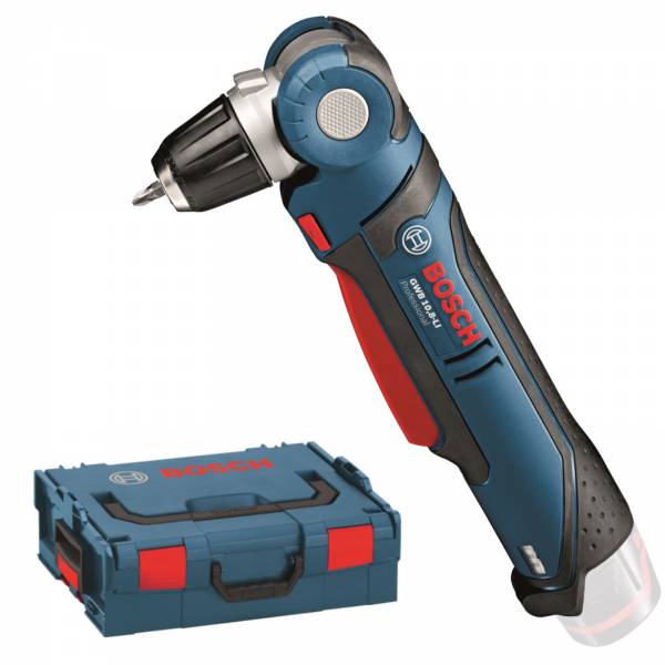 Bosch Akku-Winkelbohrmaschine GWB 12V-10 Solo mit L-Boxx Click&Go