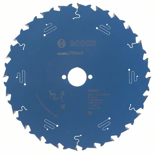 BOSCH KREISSÄGEBLATT EXPERT FOR WOOD, 237 X 30 X 2,5 MM, 24