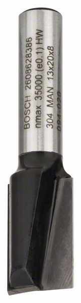 BOSCH NUTFRÄSER, 8 MM, D1 13 MM, L 20 MM, G 51 MM