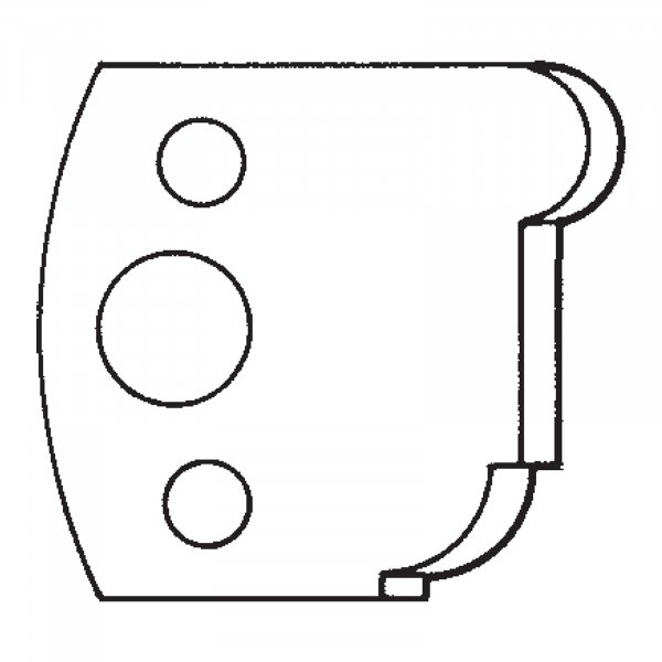 scheppach Abweiser Paar 63207395 ID.-NR. 100 129 145 wie Leitz 026390