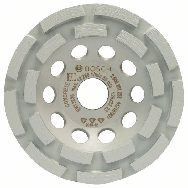 BOSCH DIAMANTTOPFSCHEIBE BEST FOR CONCRETE 125 X 22,23 X 4,5 MM