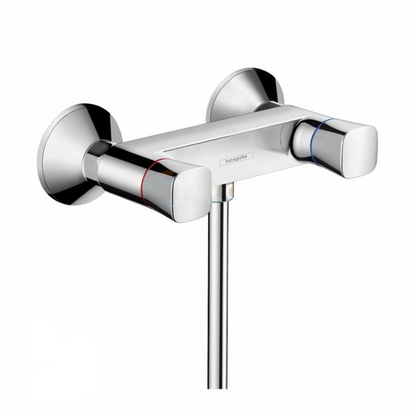 HG Zweigriff Brausenarmatur Aufputz Logis chrom Hansgrohe 71263000