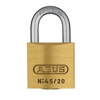 Abus Vorhängeschloss Messing 45 20-50 Abus Vorhängeschloss Messing 45 20-50