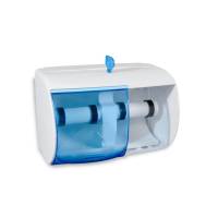 Toilettenpapierspender für 2 Rollen weiß Toilettenpapierspender für 2 Rollen weiß