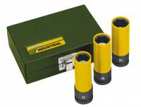 PROXXON Impact Steckschlüsselsatz, 1/2", 3-tlg. (17, 19, 21 mm), 85mm lang 23938 PROXXON Impact Steckschlüsselsatz, 1/2", 3-tlg. (17, 19, 21 mm), 85mm lang 23938
