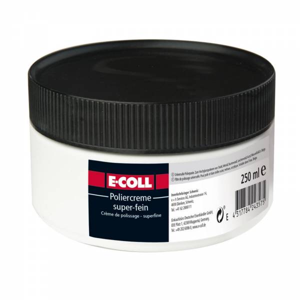 EU Poliercreme superfein 250ml beige E-COLL