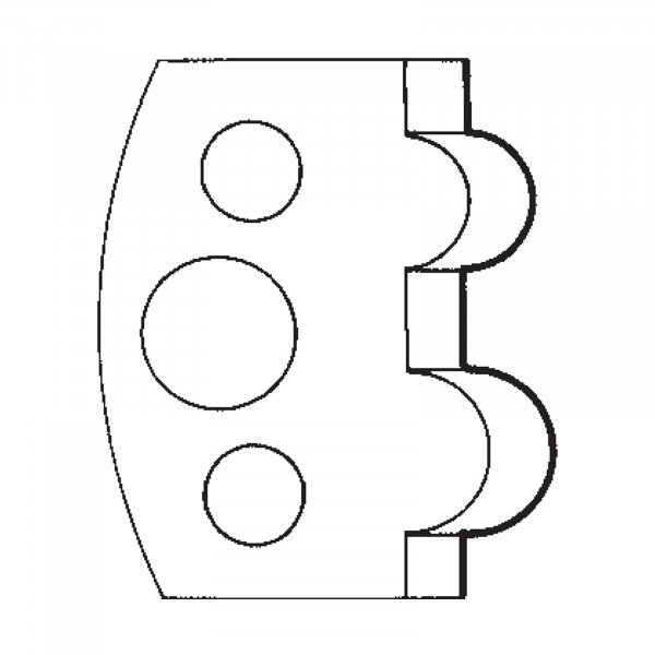 scheppach Profilmesser Paar 63207730 ID.-NR. 100 129 030wie Leitz 026130