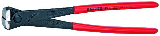 KNIPEX 99 11 250 SB Kraft-Monierzange hochübersetzt 250 mm schwarz atramentiert mit Kunststoff überz