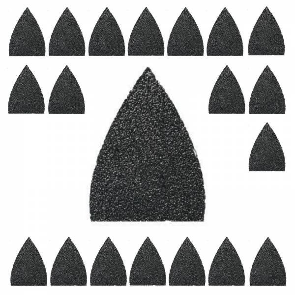 20x FEIN Multimaster Schleifblätter für Schleiffinger 63717184012