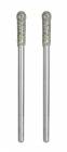 PROXXON Diamant-beschichtete Schleifstifte, Kugel Ø 3,2 mm, 2 Stück 28234 Glasbohrer Steinbohrer MPN: 28234