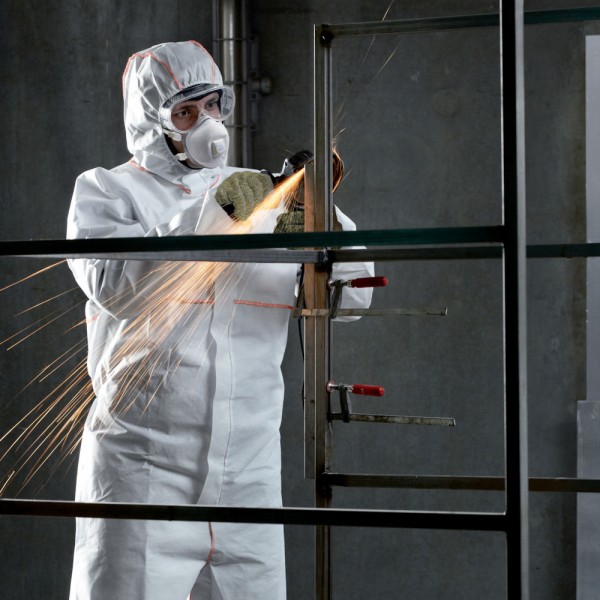 Einweganzug Proshield FR, Material Tyvek, Klassischer Typ-5/Typ-6-Overall