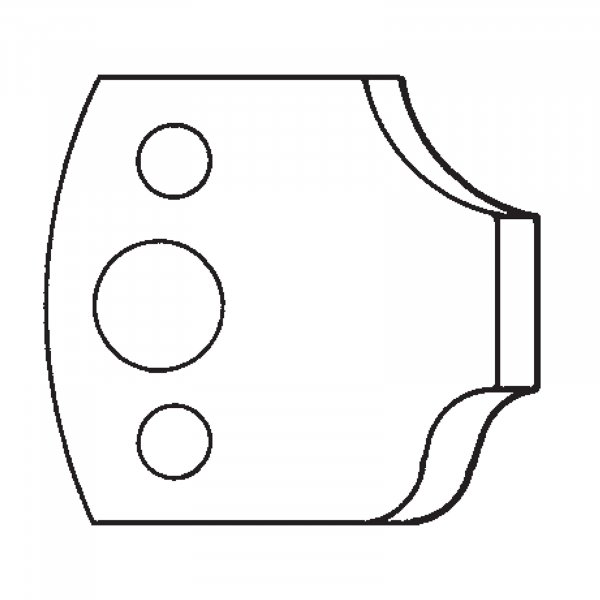 scheppach Profilmesser Paar 63207403 ID.-NR. 100 129 053 wie Leitz 026191