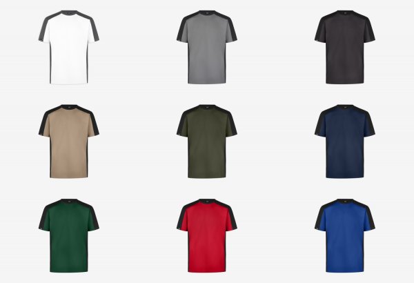 FHB MARC T-Shirt zweifarbig