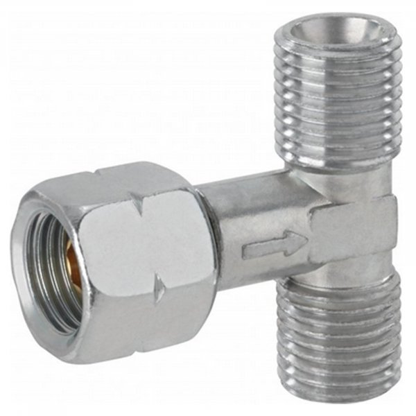 GOK Doppelabzweig G1/4LH UEM(St) x G1/4LH-KN (2x) 0974400