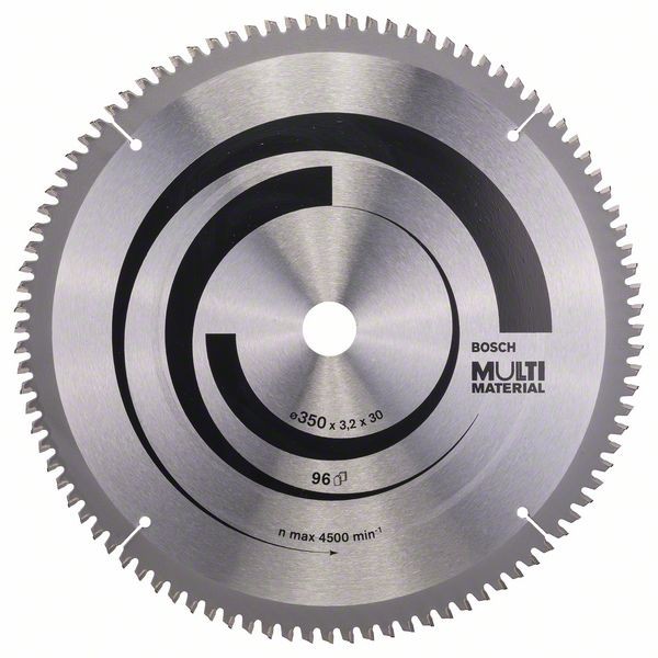 BOSCH KREISSÄGEBLATT MULTI MATERIAL, 350 X 30 X 3,2 MM, 96