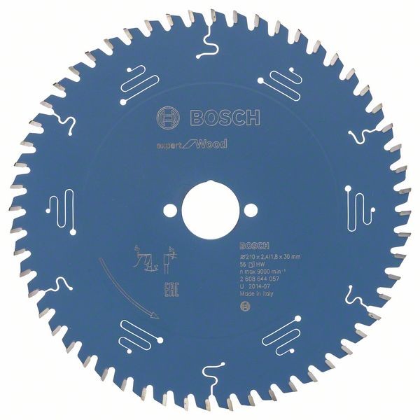 BOSCH KREISSÄGEBLATT EXPERT FOR WOOD, 210 X 30 X 2,4 MM, 56