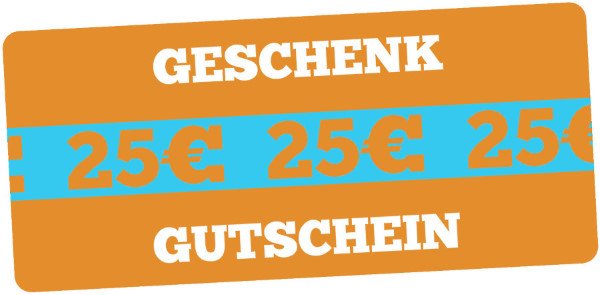 Geschenk-Gutschein 25 Euro